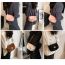 Fashion Khaki Suede Flap Crossbody Bag