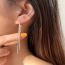 Fashion Gypsophila Ear Wire Copper Geometric Earrings