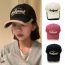 Fashion Rose Red Letter Embroidered Baseball Cap