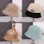 Fashion 15th Cotton Woven Wide Brim Bucket Hat