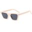 Fashion Olive Green Pc Cat Eye Square Sunglasses