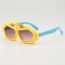 Fashion Rice Frame Pc Special-shaped Sunglasses