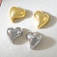 Fashion Silver Copper Love Earrings