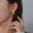 Fashion Pearl Earrings In Shell Titanium Steel Pearl Shell Stud Earrings