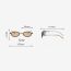 Fashion Silver Frame Transparent Leg Gray Piece Metal Diamond Oval Sunglasses