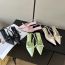 Fashion Pink Pointed-toe Satin Stiletto Sandals