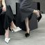 Fashion Silver Pointed Toe Stiletto High Heels