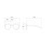 Fashion Solid White Gray Flakes Pc Oval Sunglasses