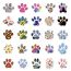 Fashion 50 Cartoon Animal Flower Paw Print Stickers Opq267 50 Cartoon Animal Flower Paw Print Waterproof Stickers