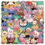 Fashion 50 Colorful Elephant Cute Cartoon Stickers Opq229 50 Colorful Baby Elephant Waterproof Stickers