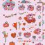 Fashion 8 Lovers Collage 8zd037 8 Cartoon Stickers