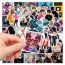 Fashion 50 Sheets Of Sam And Colby Stickers Uu216 50 Portrait Waterproof Stickers