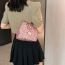 Fashion Pink Sequin Large Capacity Shoulder Bag