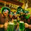 Fashion St. Patricks Day Beer Felt Letter Glasses Frame