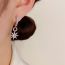 Fashion Gold - Full Zirconium Star Earrings (thick Real Gold Plating) Copper Diamond Star Earrings