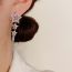 Fashion Gold - Full Zirconium Star Tassel Earrings (thick Real Gold Plating) Copper Diamond Star Tassel Earrings