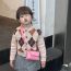 Fashion Pink Pu Flip-top Children's Cross-body Bag