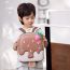 Fashion Coffee Color Oxford Cloth Ice Cream Children's Backpack
