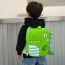 Fashion Green Cartoon Little Dinosaur Eggshell Children's Messenger Bag