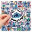Fashion 50 Pieces Of Disney Genuine Stitch And Lilo Stickers Dsn-008 50 Sheets Of Paper Cartoon Waterproof Stickers