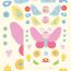 Fashion 8 Original Butterfly Collages 8zd034 8 Butterfly Waterproof Stickers