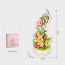Fashion Butterfly Spotted Flower Face Tea Language Plastic Geometric Butterfly Building Blocks Toy