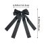 Fashion Double Layer Burgundy Fabric Double Layer Bow Hair Clip