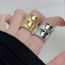 Fashion Gold Metal Bone Open Ring