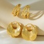 Fashion Golden 2 Copper Geometric Thread Earrings
