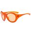 Fashion Orange Framed Orange Slices Cat Eye Large Frame Sunglasses