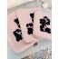 Fashion 15 Inches Pink Cotton Printed Large Capacity Tablet Case