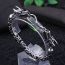 Fashion Silver Stainless Steel Faucet Men's Bracelet