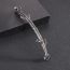 Fashion Silver Titanium Steel Faucet Men's Bracelet