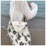Fashion Khaki Cotton Woven Crossbody Bag