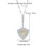 Fashion Silver Copper Diamond Starburst Shield Men's Necklace