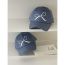 Fashion Mist Blue Bow Embroidered Baseball Cap