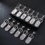 Fashion Mouse Stainless Steel Zodiac Tag Keychain