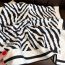 Fashion Zebra Print Polyester Printed Silk Scarf