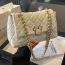 Fashion Brown Pu Diamond Embroidery Crossbody Bag