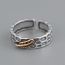 Fashion 3# Copper Geometric Open Ring