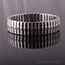 Fashion Silver Stainless Steel Rectangular Men's Bracelet