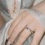 Fashion Diamond Ring Copper Diamond Diamond Ring