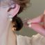 Fashion Gold (freshwater Pearl Real Gold Plating) Metal Diamond Love Pearl Stud Earrings