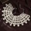 Fashion White Large And Small Pearl Beads Necklace