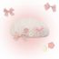 Fashion Pink Acrylic Bow Three-dimensional Flower Beret