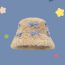 Fashion White+color Stars Three-dimensional Five-pointed Star Plush Bucket Hat