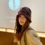 Fashion Camel Three-dimensional Bow Knitted Bucket Hat