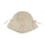 Fashion Khaki Wool Knitted Bow Bucket Hat