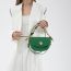 Fashion Green Pu Flap Crossbody Bag