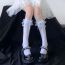 Fashion White Lace Mid-calf Socks